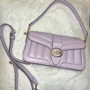 Lilac Coach Handbag